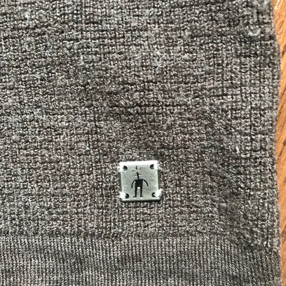 Mens Smartwool Merino Wool Long Sleeve Base Layer Top Brown Insulated Medium - Picture 4 of 9